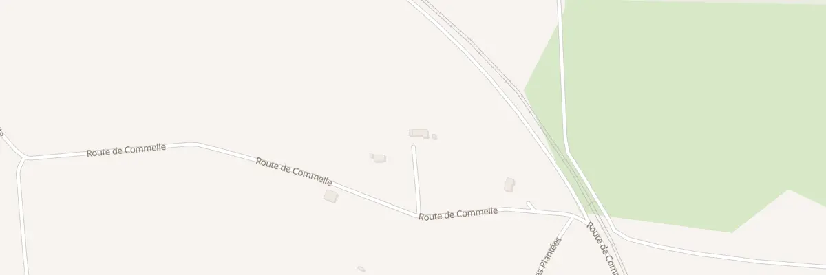 Plan du 636 Rte de Commelle à Parigny