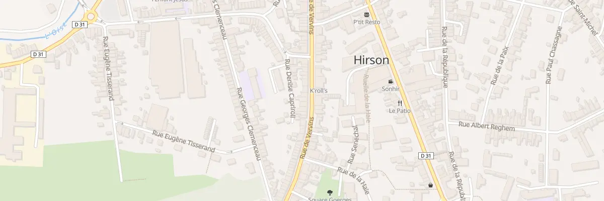 Plan du 90 Rue de Vervins à Hirson