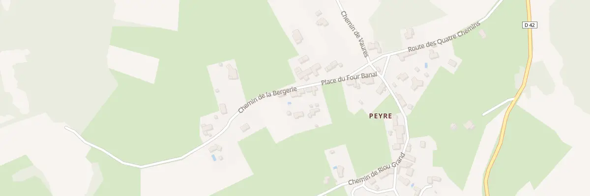 Plan du 55 Che de la Bergerie à Beaux