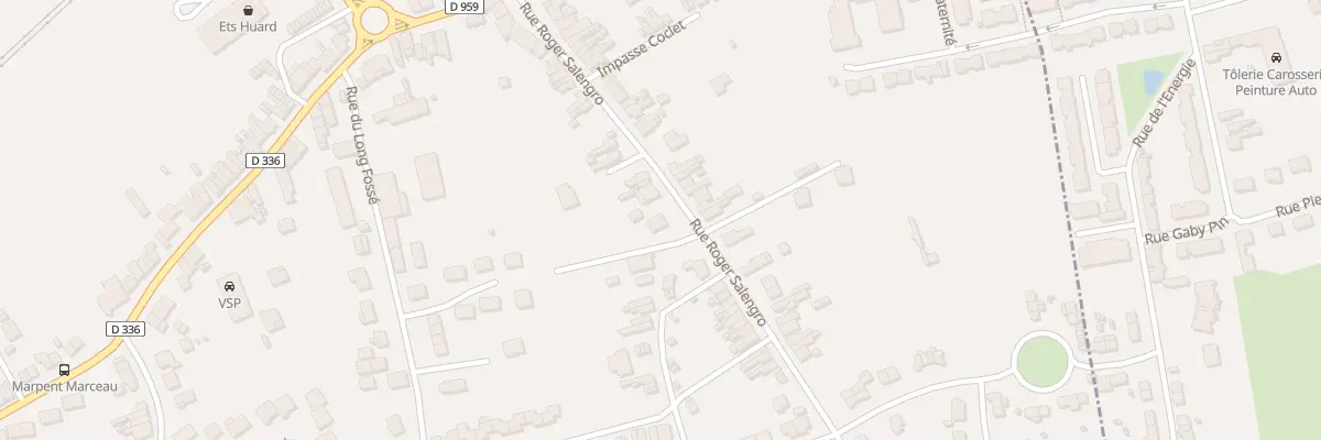Plan du 24B Rue Roger Salengro à Marpent