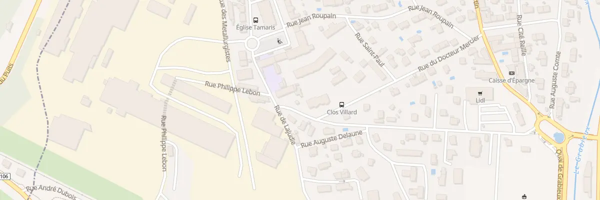 Plan du 24 Rue Doc Mercier à Alès