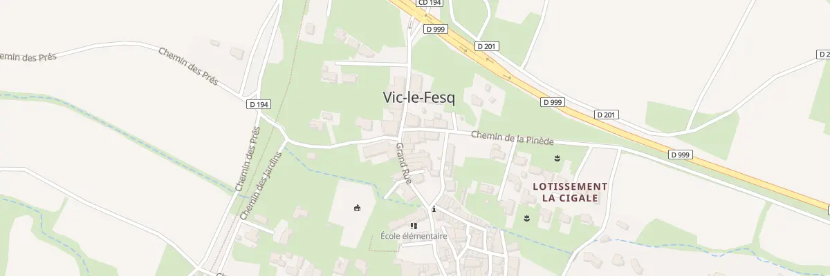 Plan du 5B Gr Grand’Rue à Vic-le-Fesq