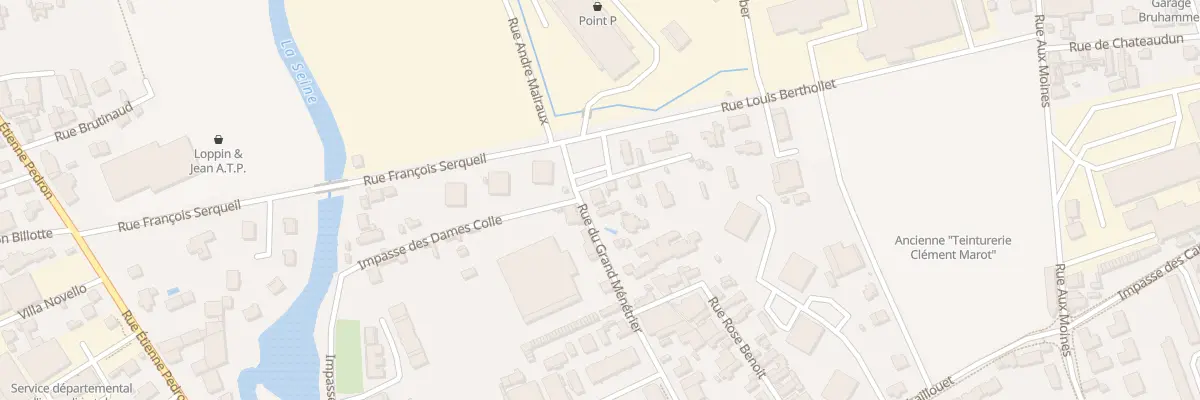 Plan du 22 Rue du Grand Menetrier à Troyes