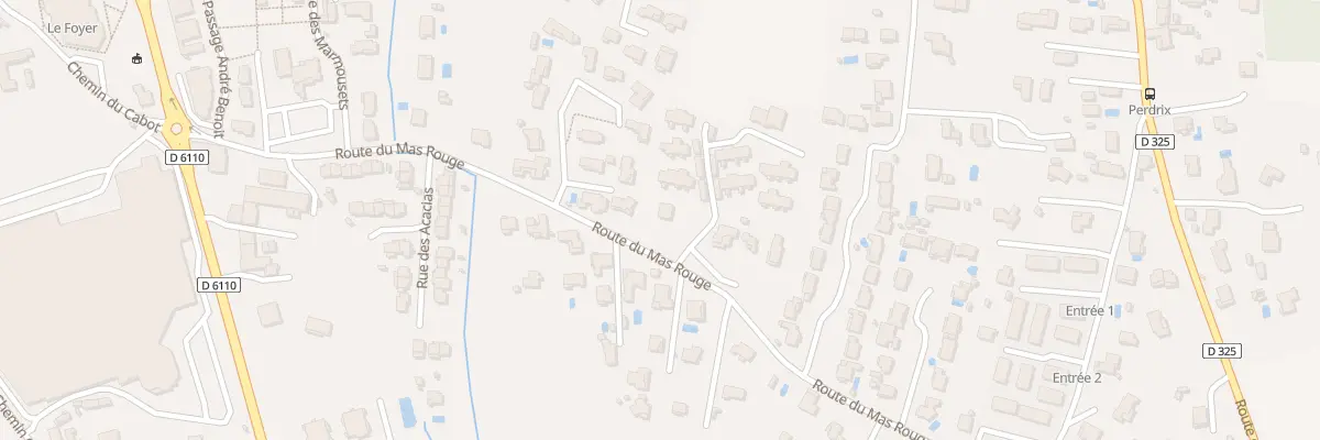 Plan du 371 Rte du Mas Rouge à Saint-Christol-lez-Alès