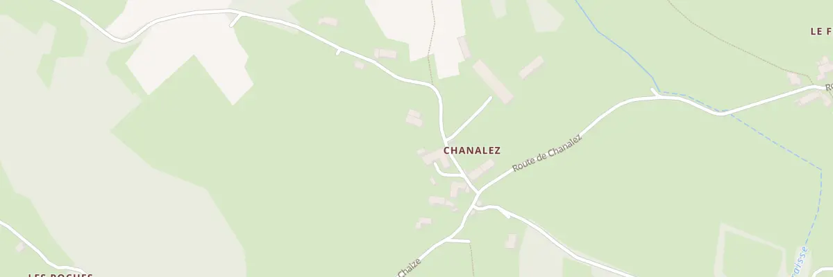 Plan du 672 Rte de Chanalez à Saint-Julien-Chapteuil