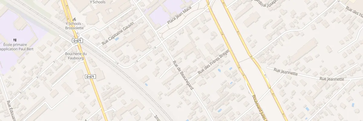 Plan du 37 Rue de Beauregard à Troyes