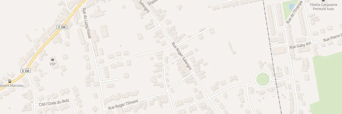 Plan du 26 Rue Roger Salengro à Marpent