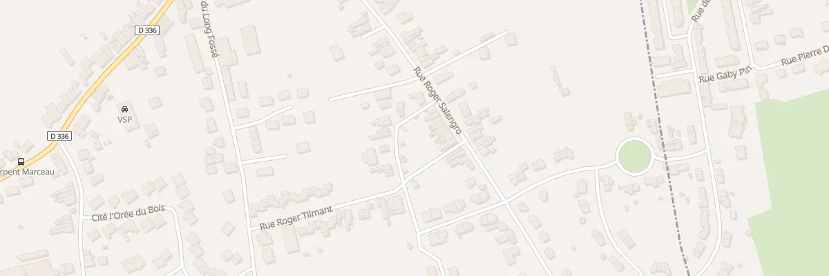 Plan du 32 Rue Roger Salengro à Marpent