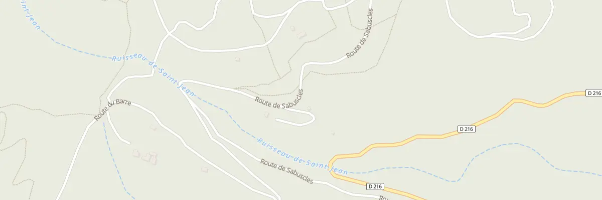 Plan du 5273 Le Derbousset à Malbosc