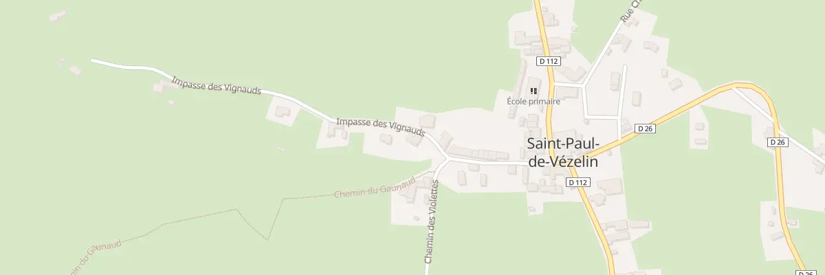 Plan du 68 Imp des Vignauds à Vézelin-sur-Loire