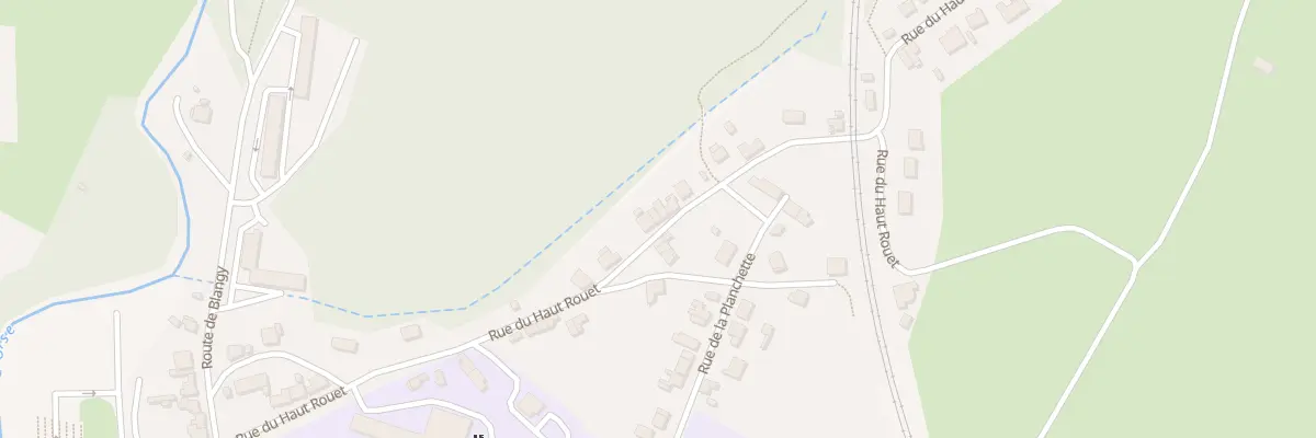 Plan du 29B Rue du Haut Rouet à Hirson