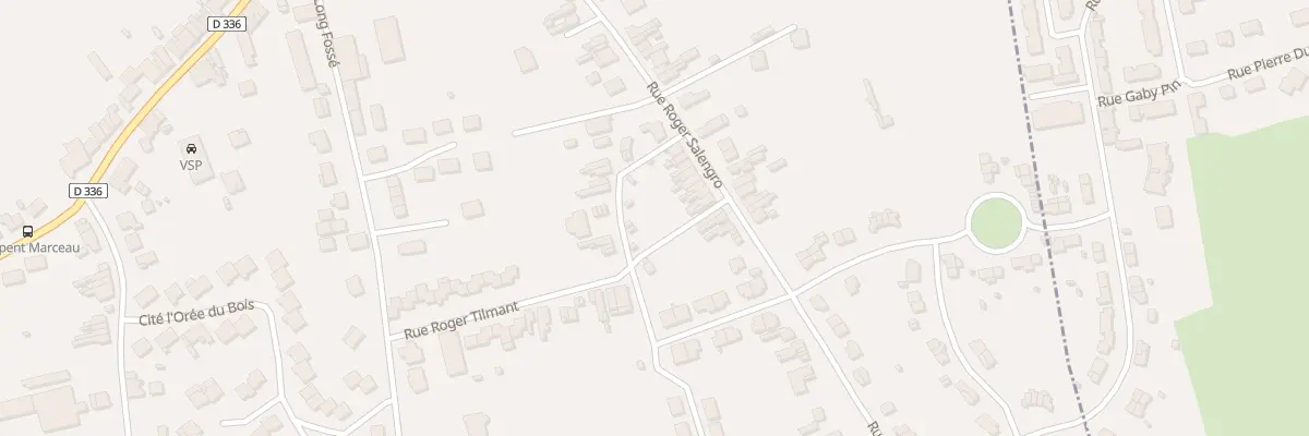 Plan du 38 Rue Roger Salengro à Marpent