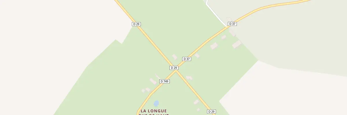 Plan du 21 Ham La Longue Rue à Jeantes