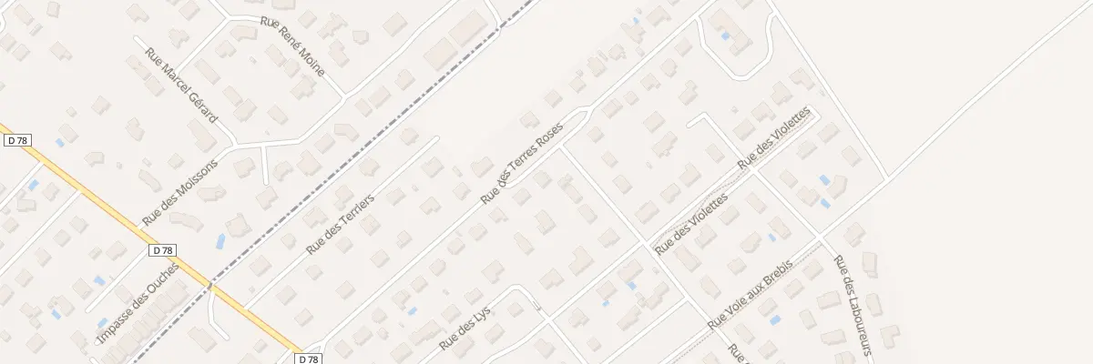 Plan du 22 Rue des Terres Roses à Lavau