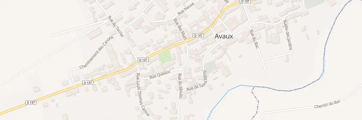 Plan du 4 Rue du Moulin à Avaux