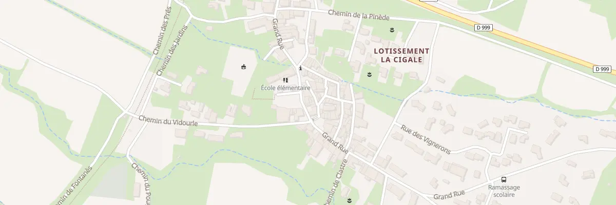Plan du 29 Gr Grand’Rue à Vic-le-Fesq