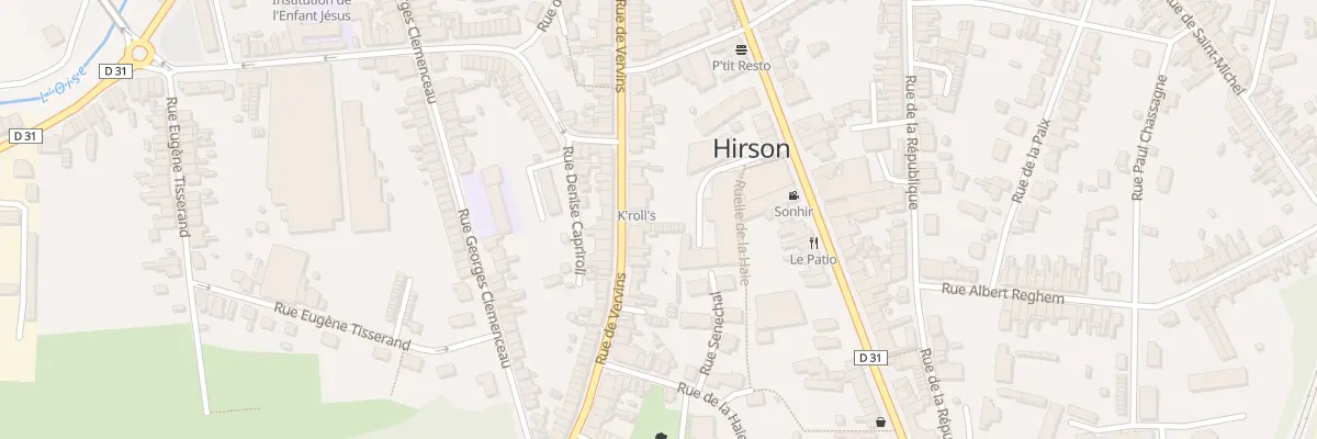 Plan du 51 Rue de Vervins à Hirson