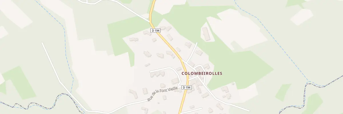 Plan du 522 Rte de Vic le Fesq à Saint-Théodorit