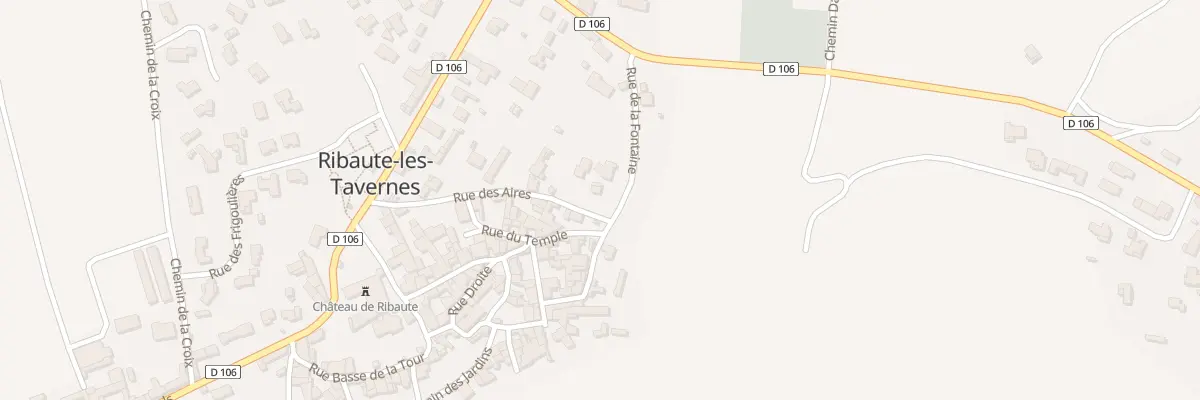 Plan du 150B Rue des Aires à Ribaute-les-Tavernes