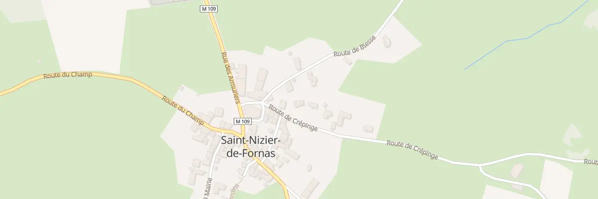 Plan du 5 Rte de Crepinge à Saint-Nizier-de-Fornas