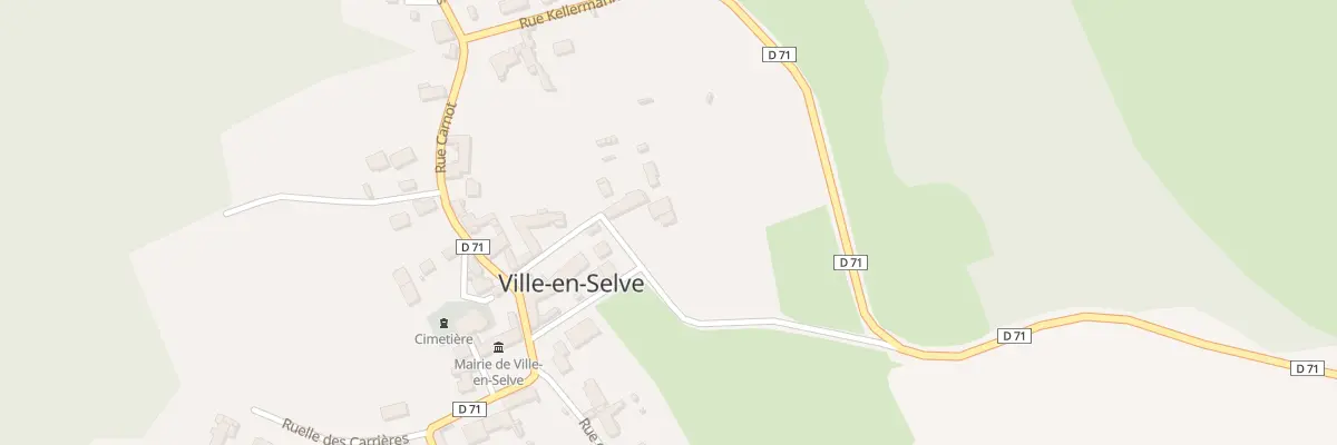 Plan du 7 Rue Gambetta à Ville-en-Selve