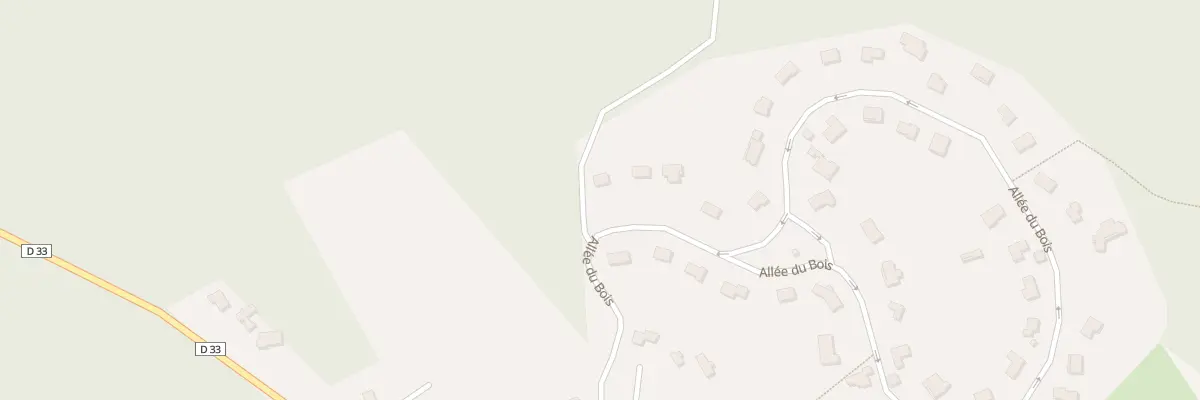 Plan du 1 All du Bois à Ville-en-Selve