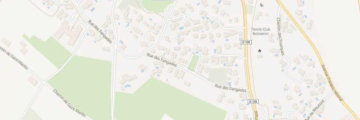 Plan du 717 Rue des Fangadas à Boisseron