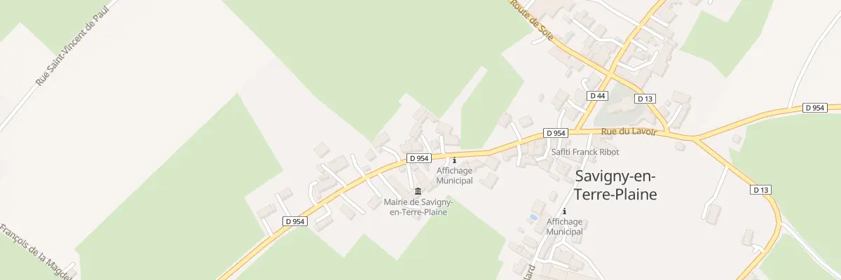 Plan du 14 Rue des Forges à Savigny-en-Terre-Plaine