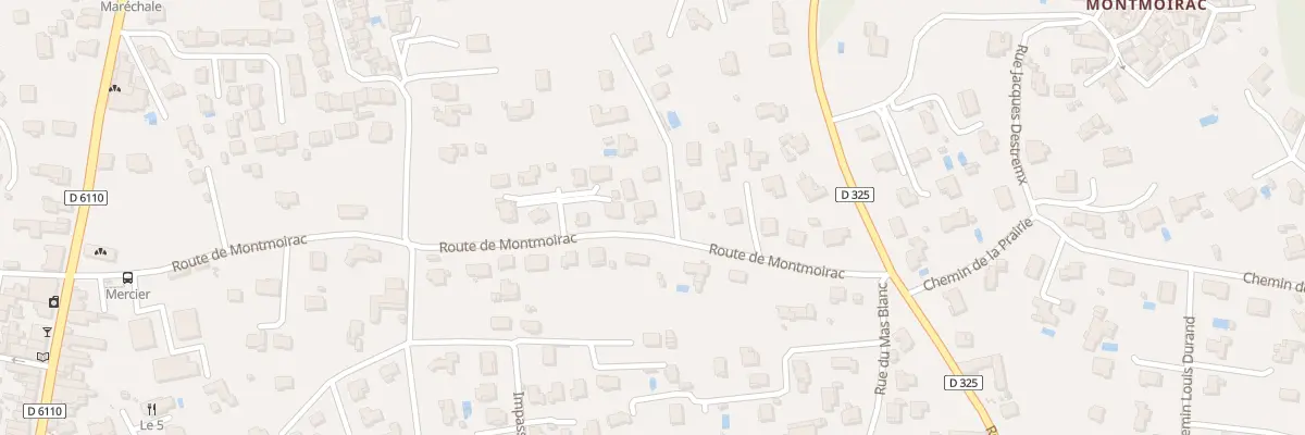 Plan du 467 Rte de Montmoirac à Saint-Christol-lez-Alès