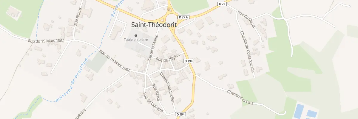 Plan du 5049 Le Village à Saint-Théodorit