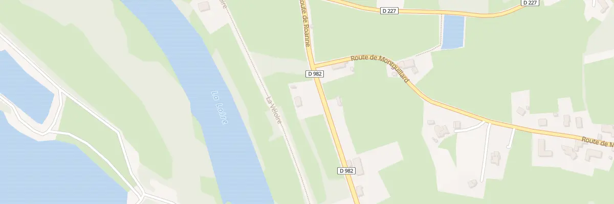 Plan du 151 Rte de Roanne à Iguerande