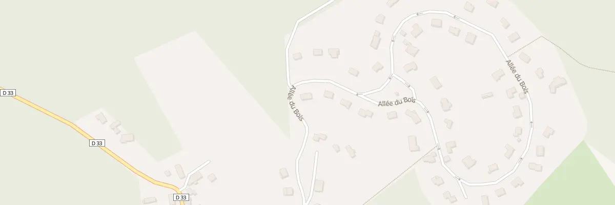 Plan du 2 All du Bois à Ville-en-Selve