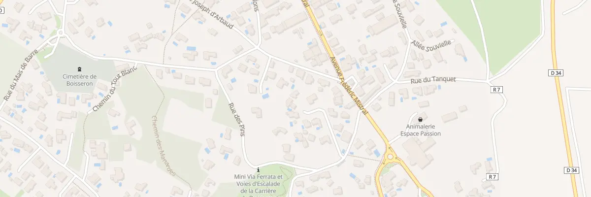 Plan du 86 Rue de la Carrière à Boisseron