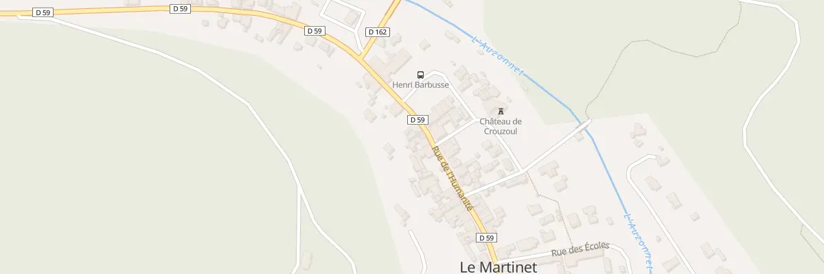 Plan du 1012 Rue de l’Humanité au Martinet