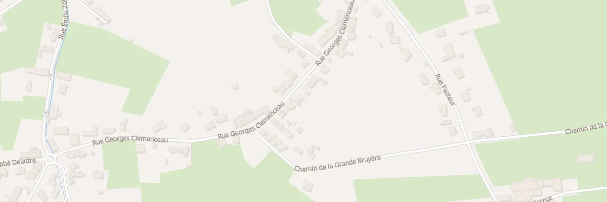 Plan du 36 Rue Georges Clemenceau à Colleret