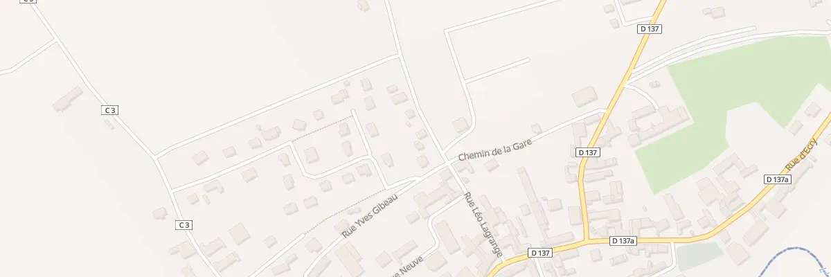 Plan du 5058 Rue Leo Lagrange à Avaux