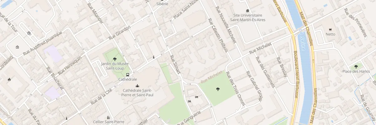 Plan du 59B Rue Simart à Troyes