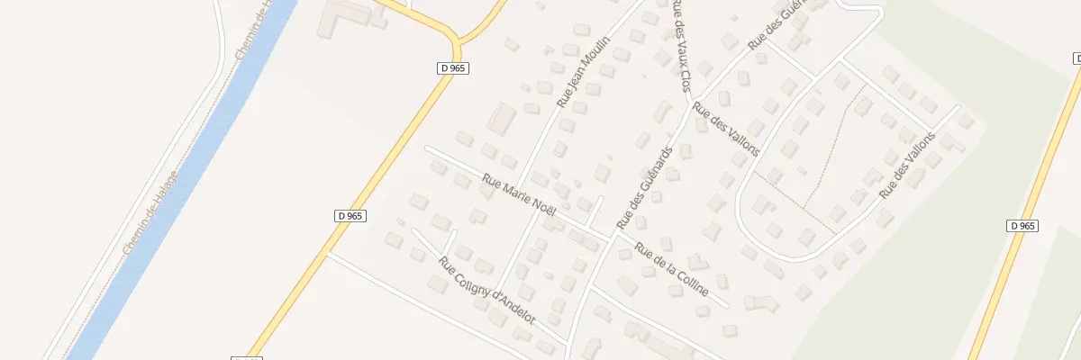 Plan du 6 Rue Marie Noël à Tanlay
