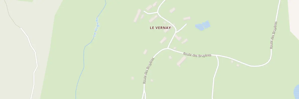 Plan du 862 Rte des Bruyères à Saint-Brisson