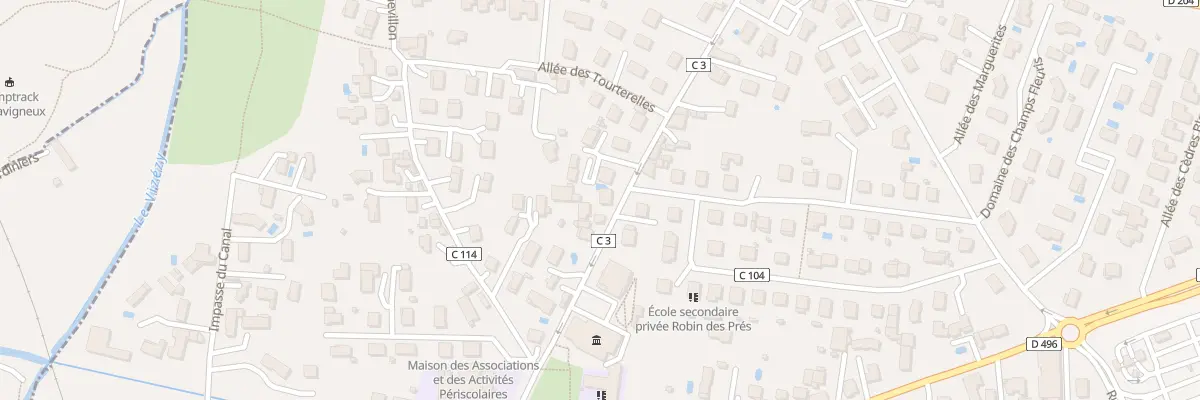 Plan du 17 Rue Bayard à Savigneux