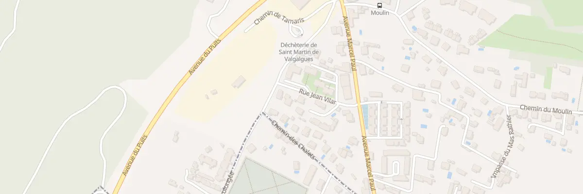 Plan du 3 Rue Jean Vilar à Saint-Martin-de-Valgalgues
