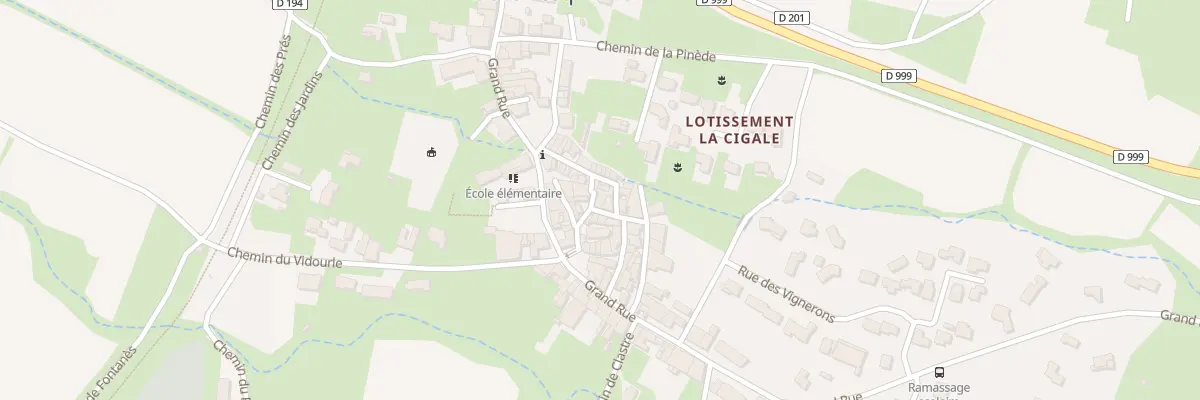 Plan du 3 Rue de l’Endourne à Vic-le-Fesq