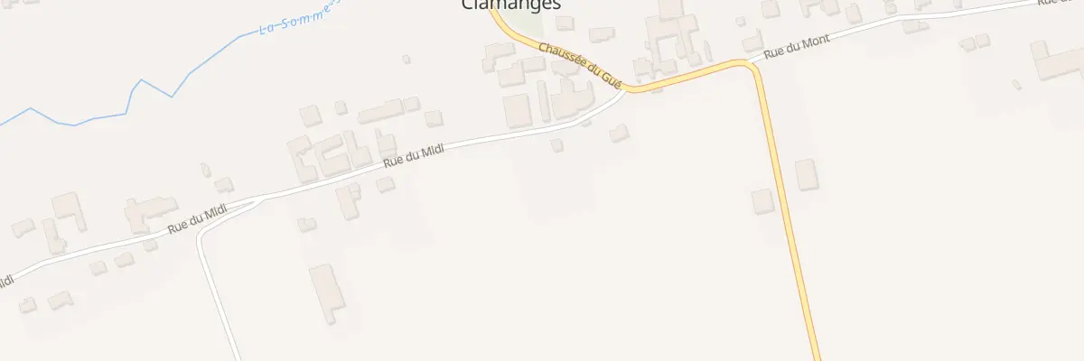 Plan du 7 Rue du Midi à Clamanges