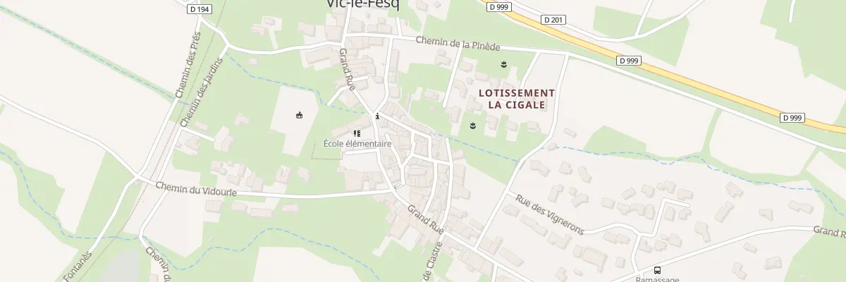 Plan du 5069 Rue de l’Endourne à Vic-le-Fesq
