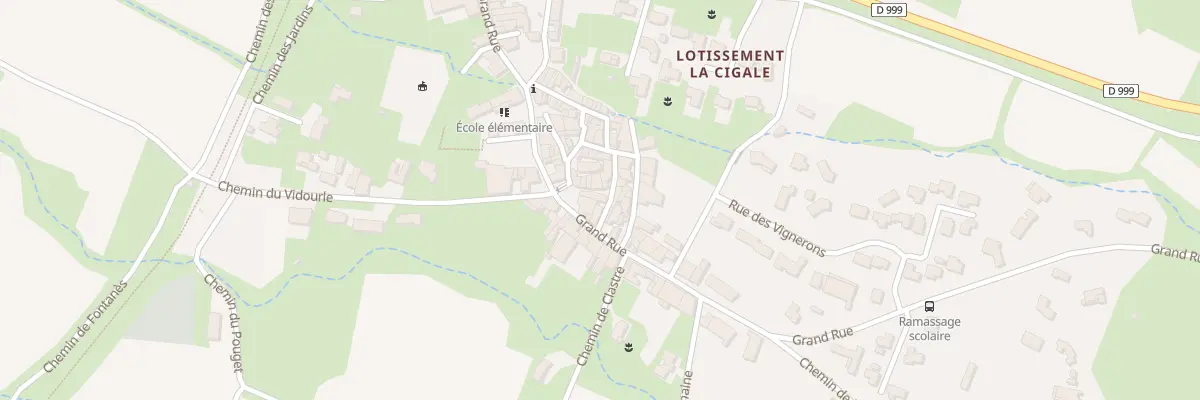 Plan du 2 Rue de l’Estrangladou à Vic-le-Fesq