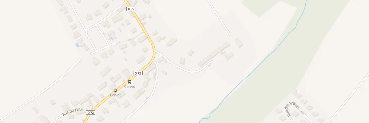 Plan du 2 Pas Croix de Cervet à Saint-Léger-près-Troyes