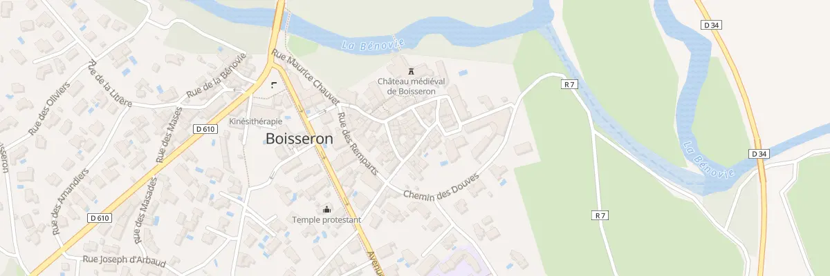 Plan du 59 Rue du Château à Boisseron