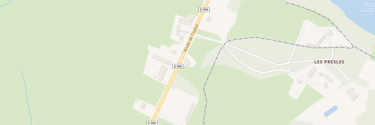 Plan du 466 Rte de Toulon à Vendenesse-sur-Arroux