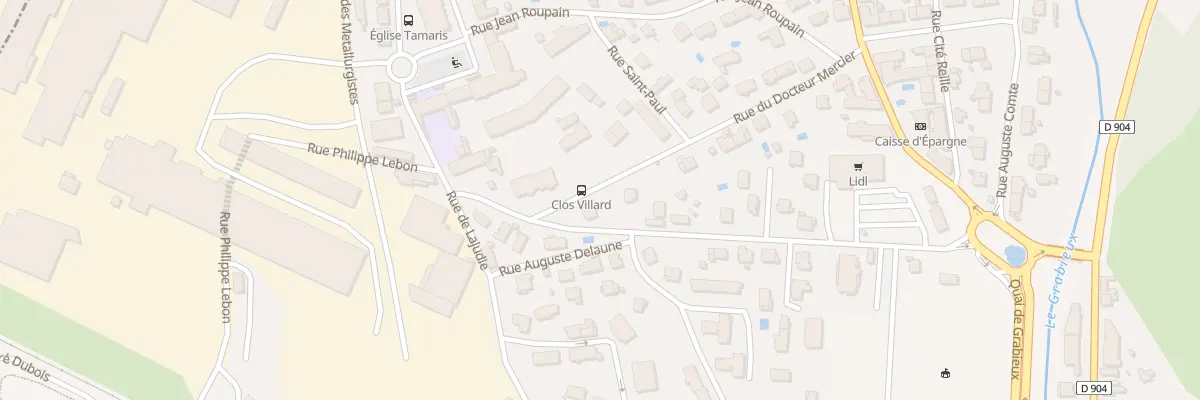 Plan du 22 Rue Auguste Delaune à Alès