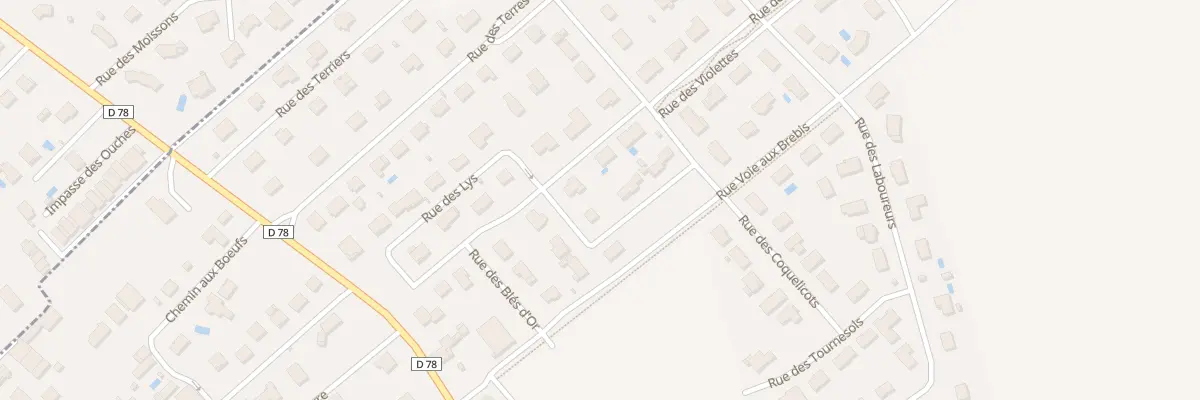 Plan du 3 Rue des Moissons à Lavau